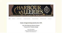 Desktop Screenshot of harbourgalleries.com